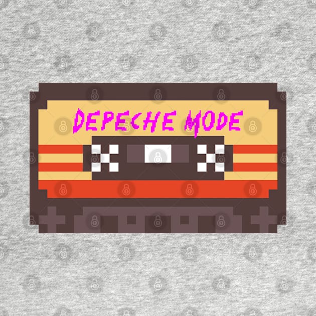 Depeche Mode 8bit cassette by terilittleberids